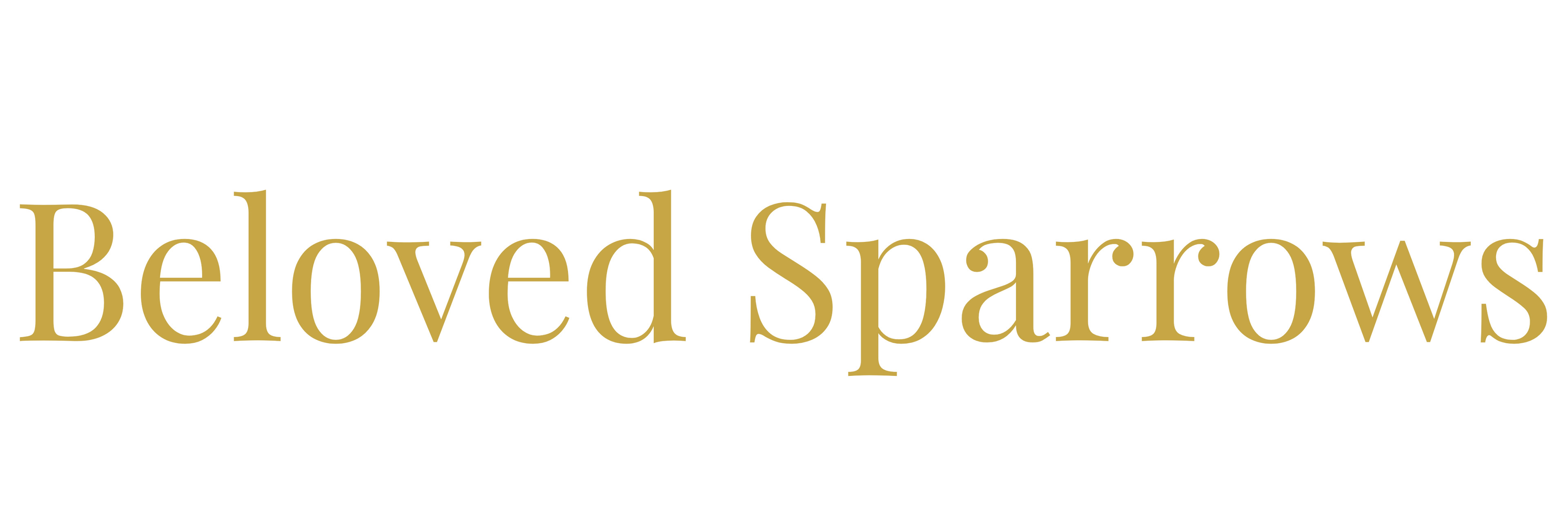 Beloved Sparrows